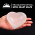 Selenite Crystal Bowl Heart 10 cm | HIMALAYAN GLOW